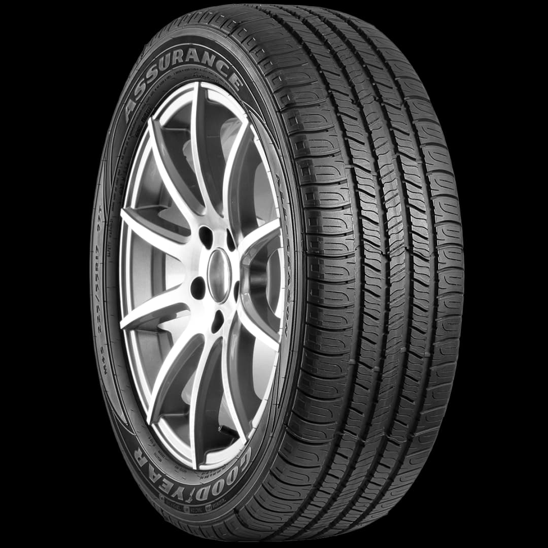 Goodyear Assurance All Season 17" angled tire