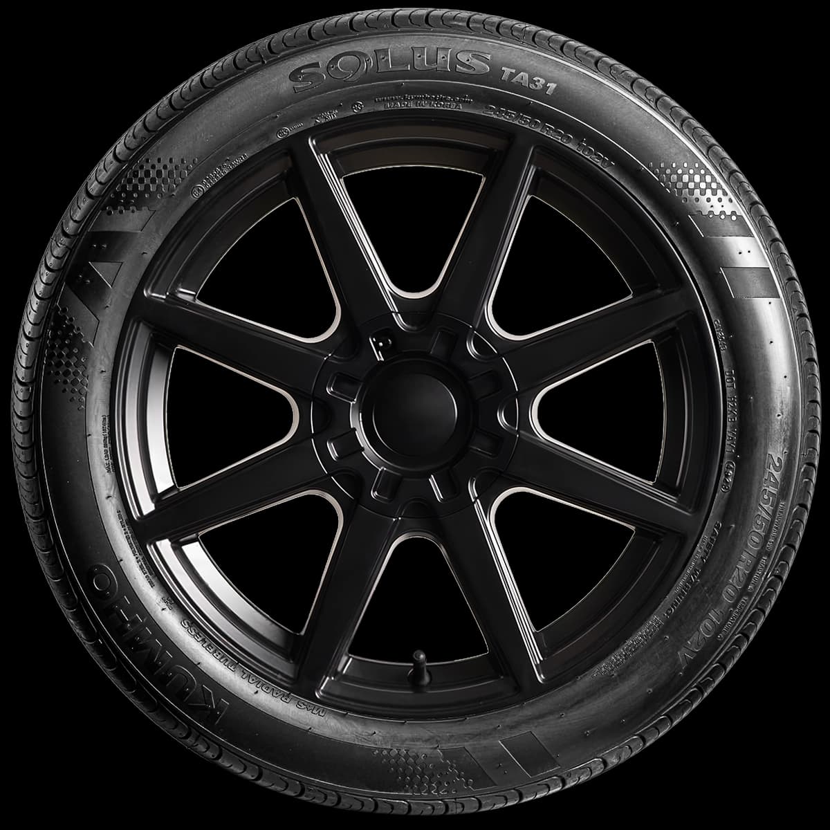 Kumho Solus TA31 20" side tire