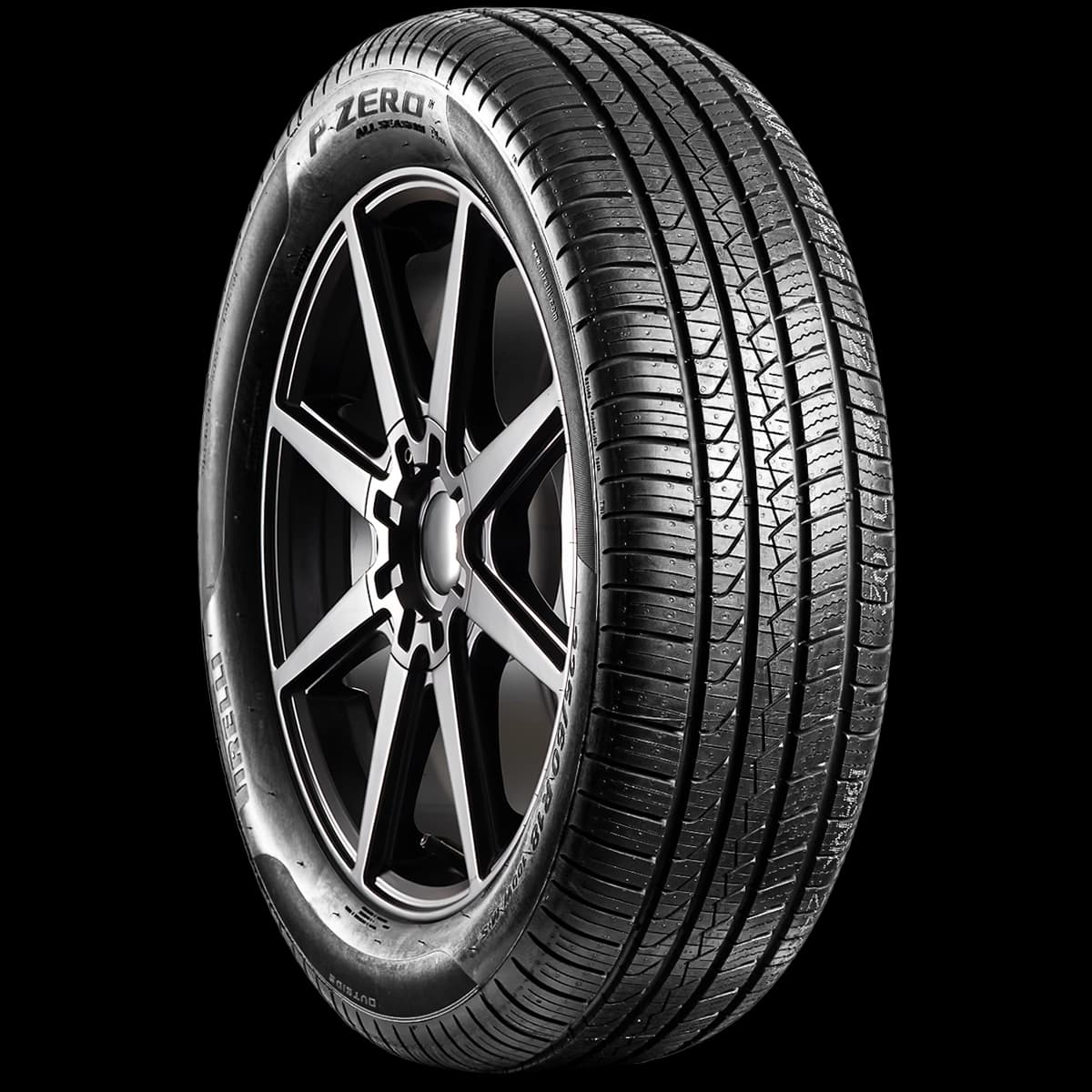 Pirelli Pzero All Season Plus 17" angled tire