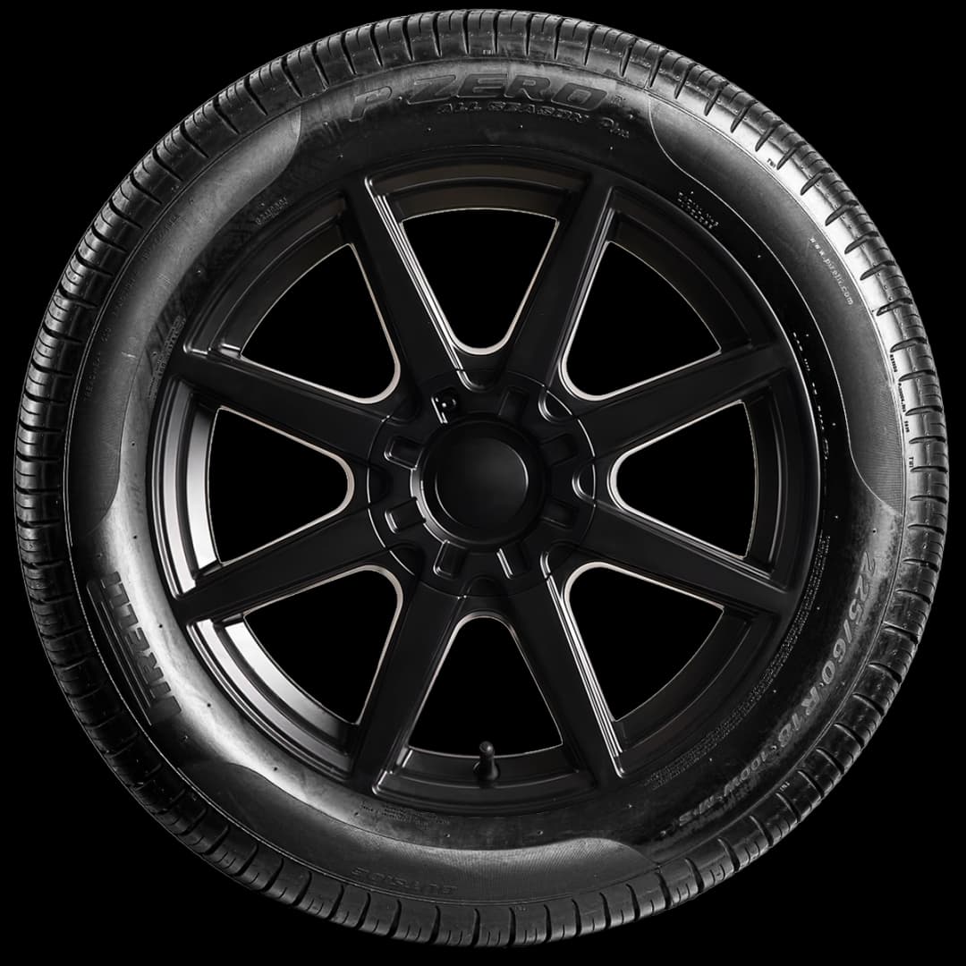 Pirelli Pzero All Season Plus 17" side tire