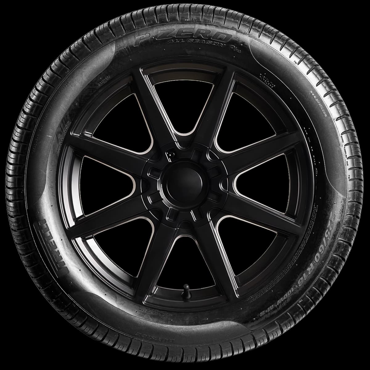 Pirelli Pzero All Season Plus 17" side tire