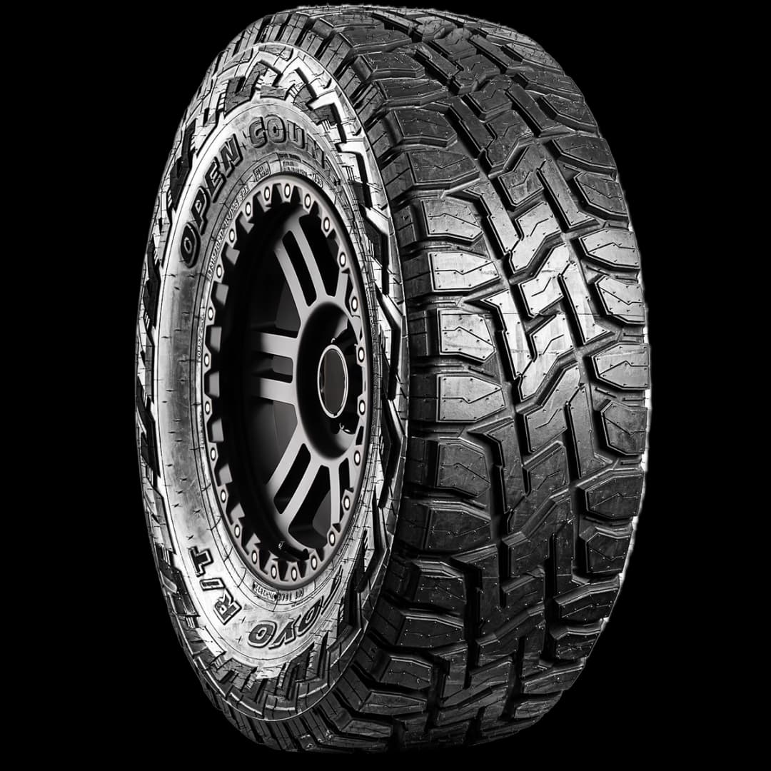 Toyo Open Country RT 17" angled tire