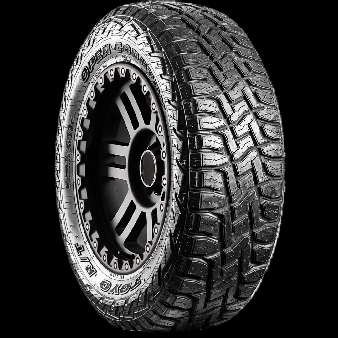 Toyo Open Country RT 17" angled tire