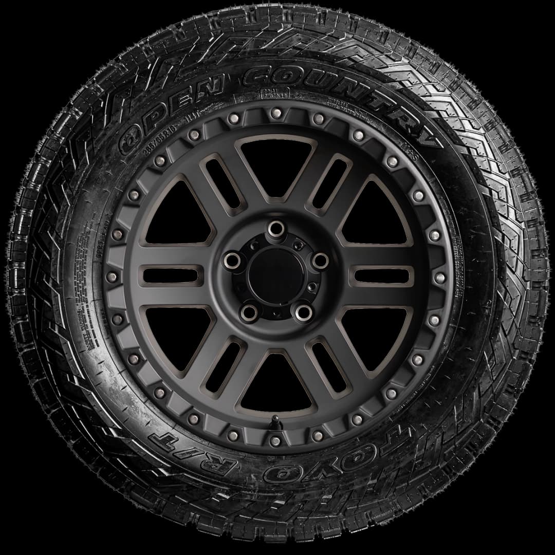 Toyo Open Country RT 17" side tire