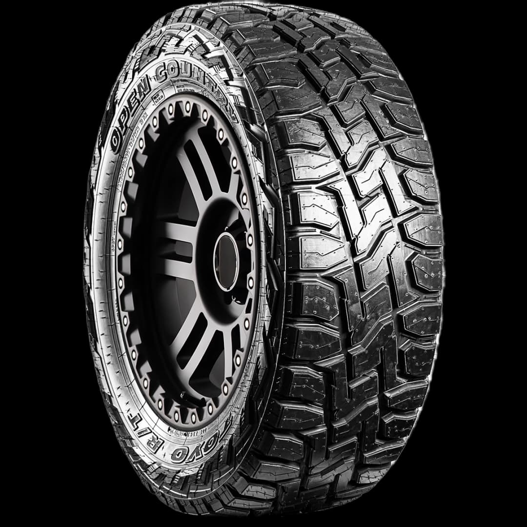Toyo Open Country RT 20" angled tire