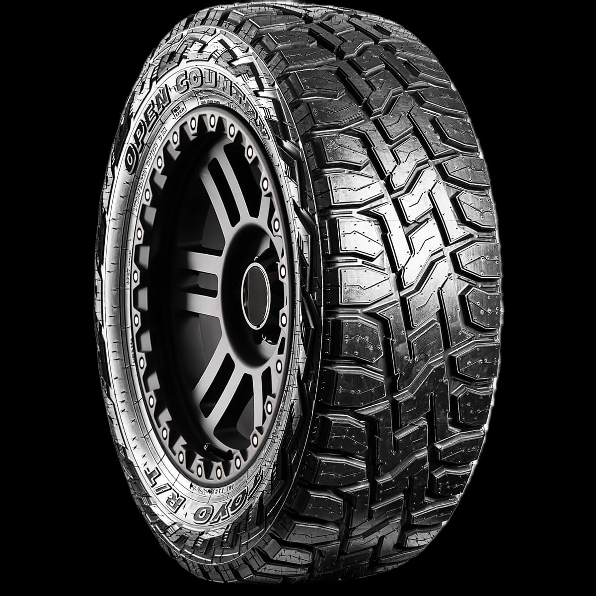Toyo Open Country RT 20" angled tire