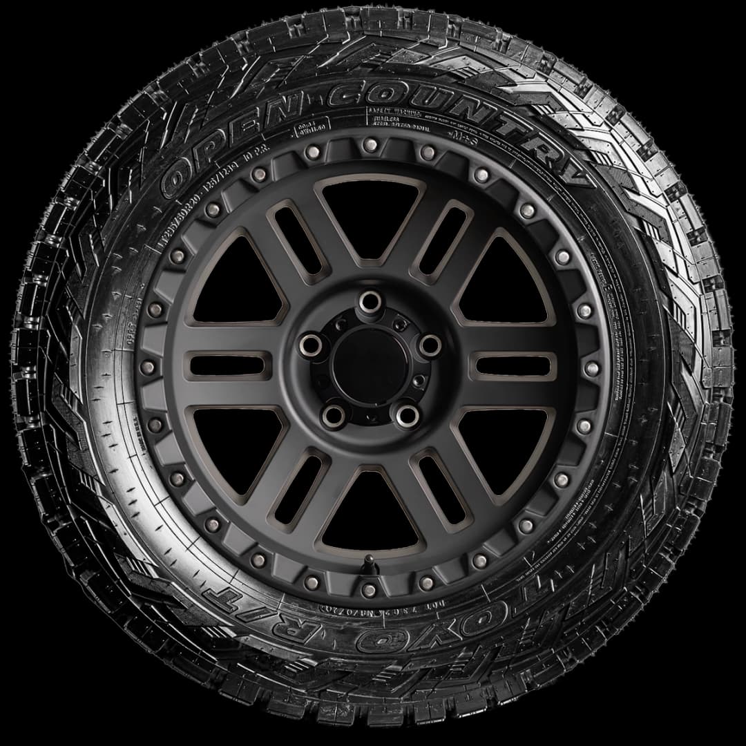 Toyo Open Country RT 20" side tire