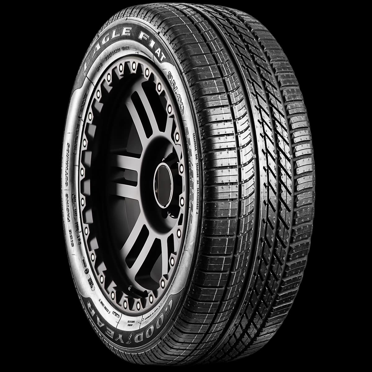 Goodyear Eagle F1 Asymmetric SUV AT 20" angled tire