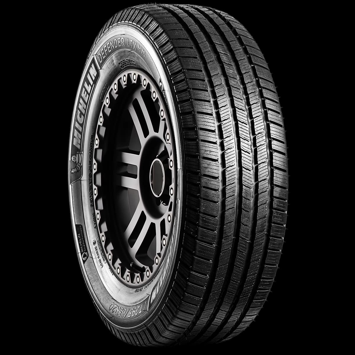 Michelin Defender LTX M/S 20" angled tire