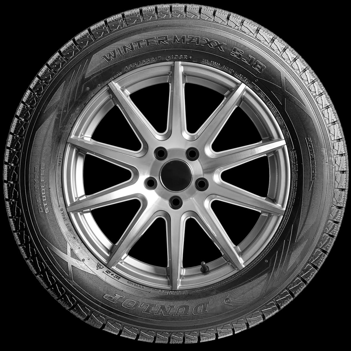Dunlop Winter Maxx SJ8 17" side tire