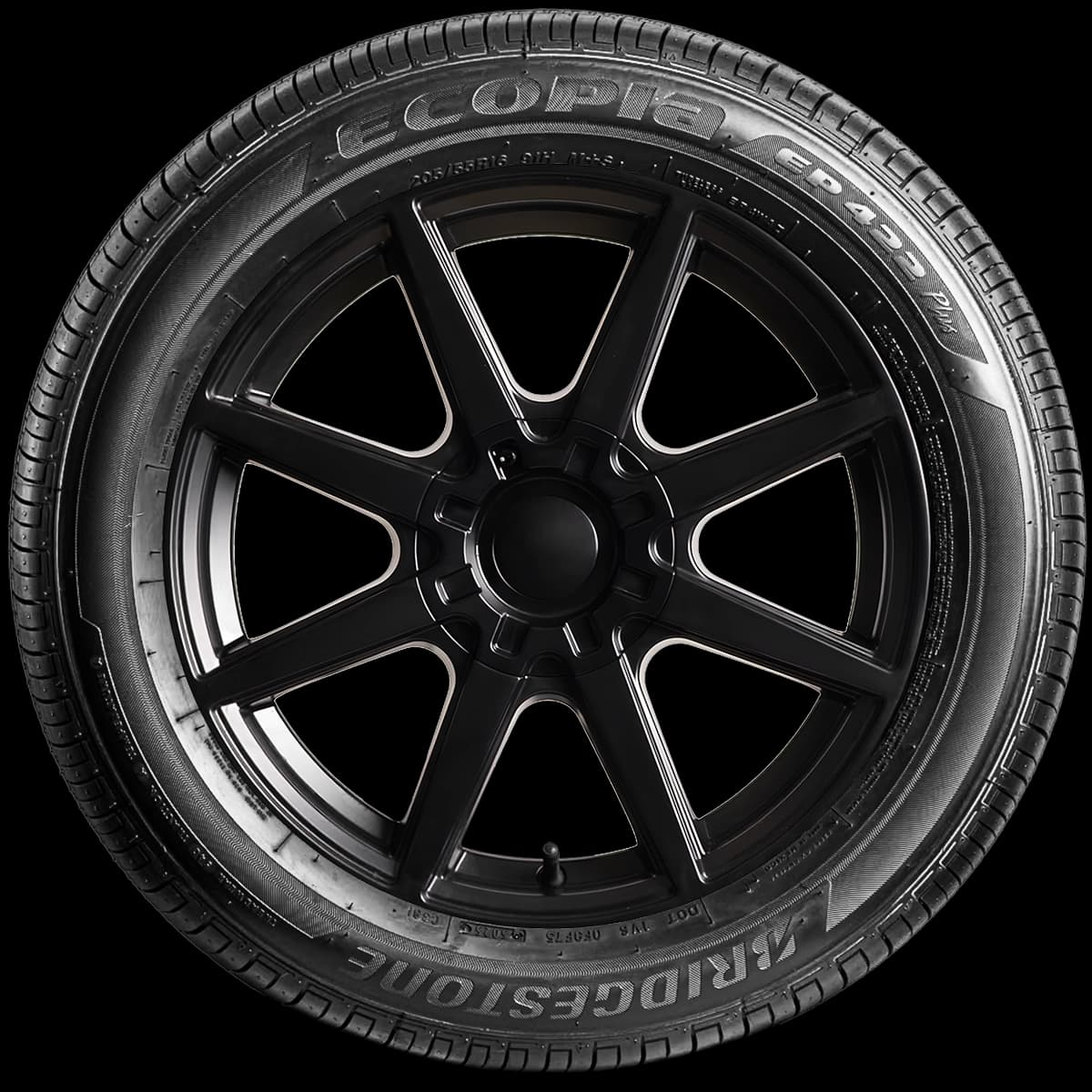 Bridgestone Ecopia EP422 Plus 17" side tire