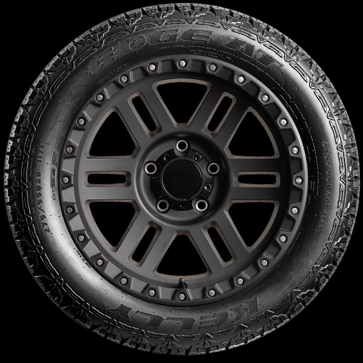 Kelly Edge All Terrain (Kelly is a Goodyear Brand) 20" side tire
