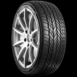 Vogue Custom Built Gold Stripe 20" angled tire