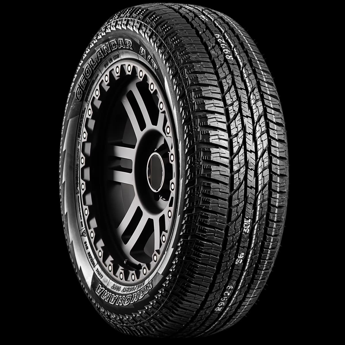 Yokohama Geolandar A/T G015 17" angled tire