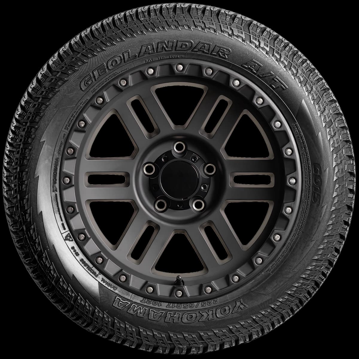 Yokohama Geolandar A/T G015 17" side tire