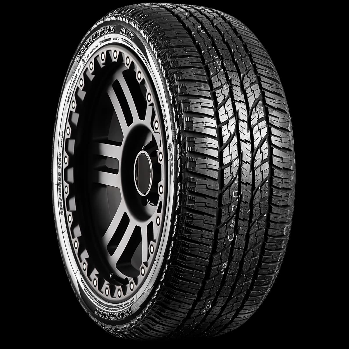 Yokohama Geolandar A/T G015 20" angled tire
