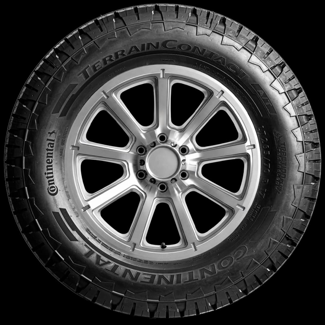 Continental TerrainContact A/T 17" side tire
