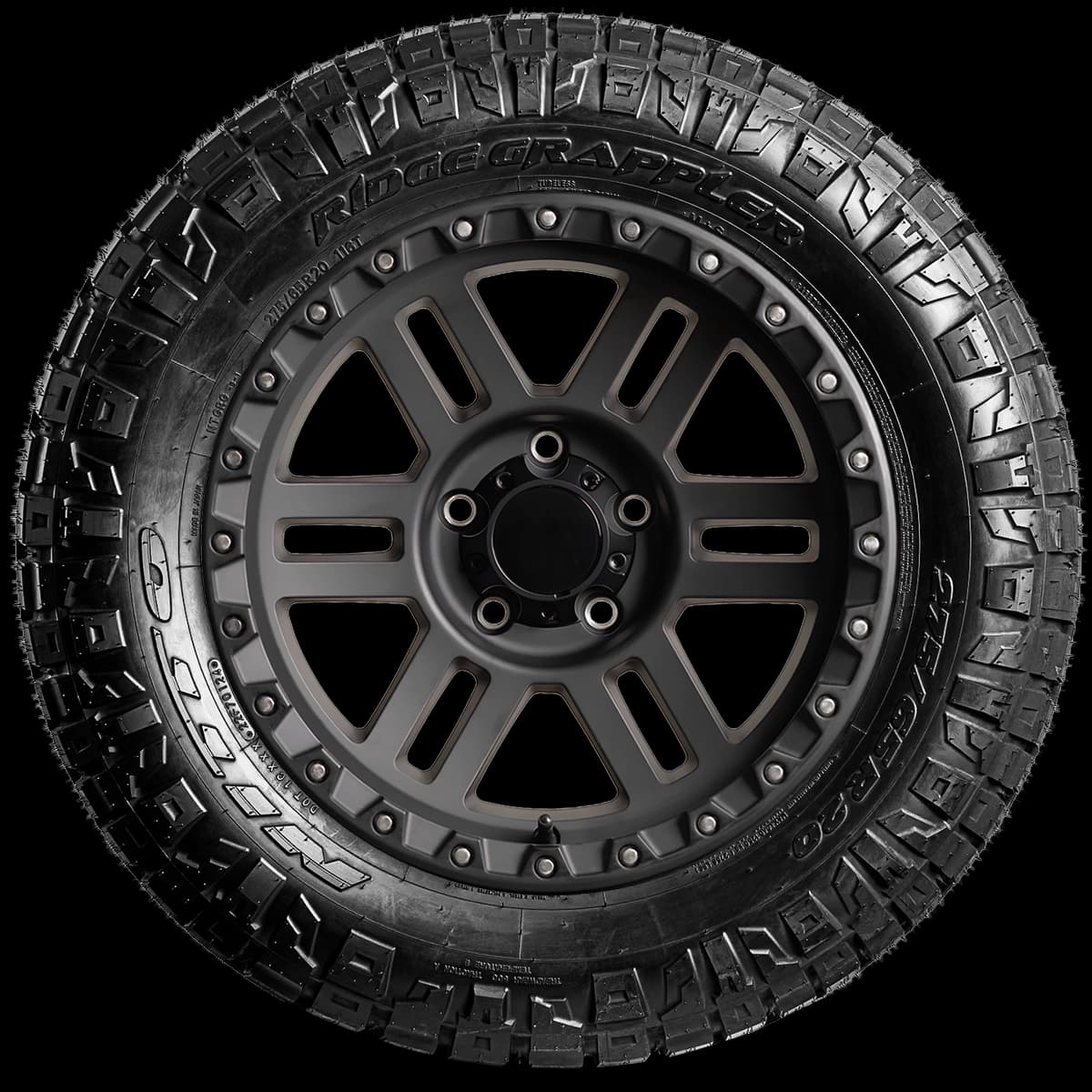 Nitto Ridge Grappler 20" side tire
