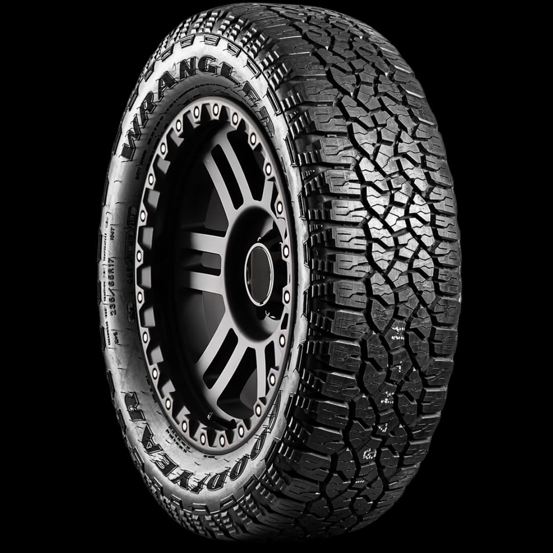 Goodyear Wrangler TrailRunner AT 17" angled tire