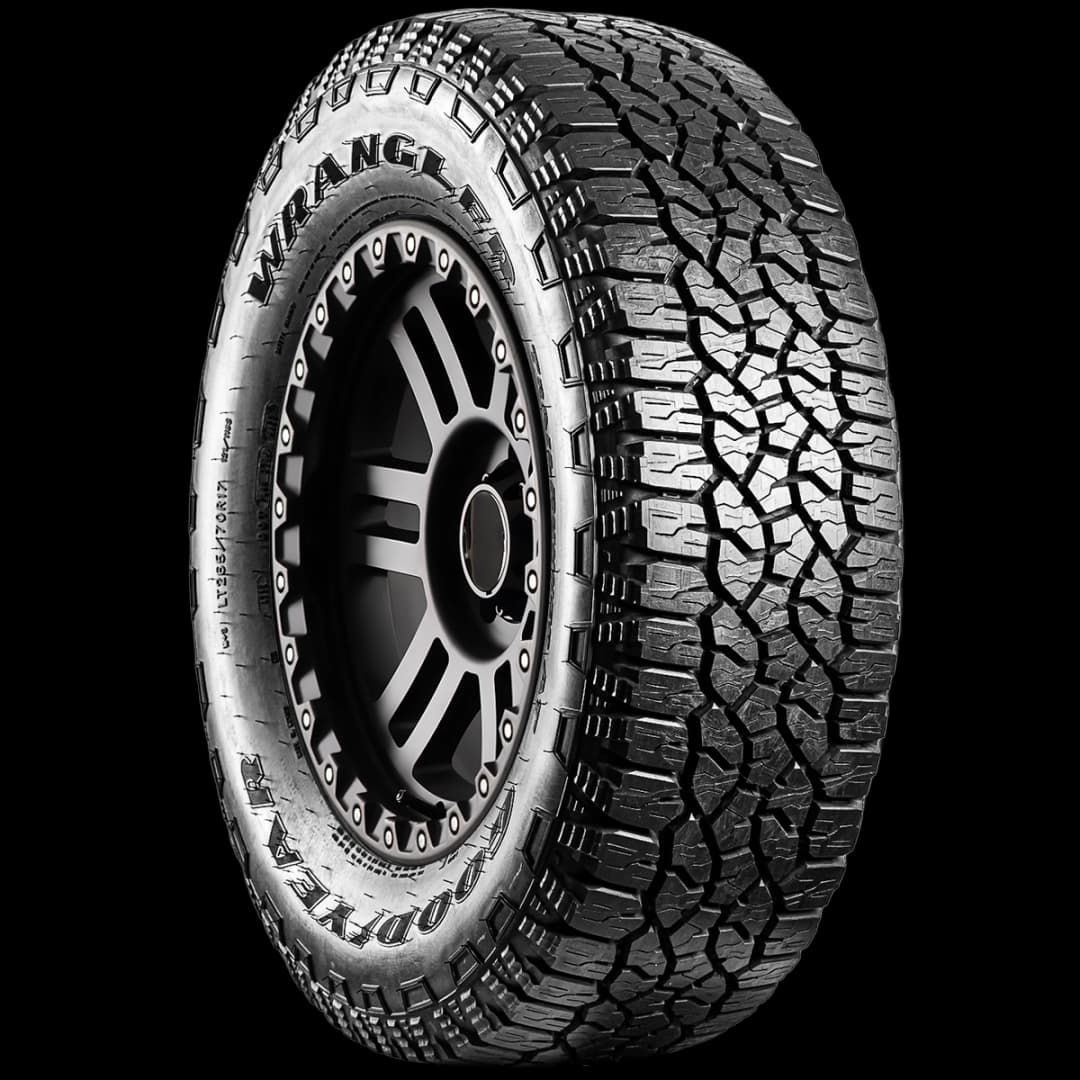Goodyear Wrangler TrailRunner AT 17" angled tire