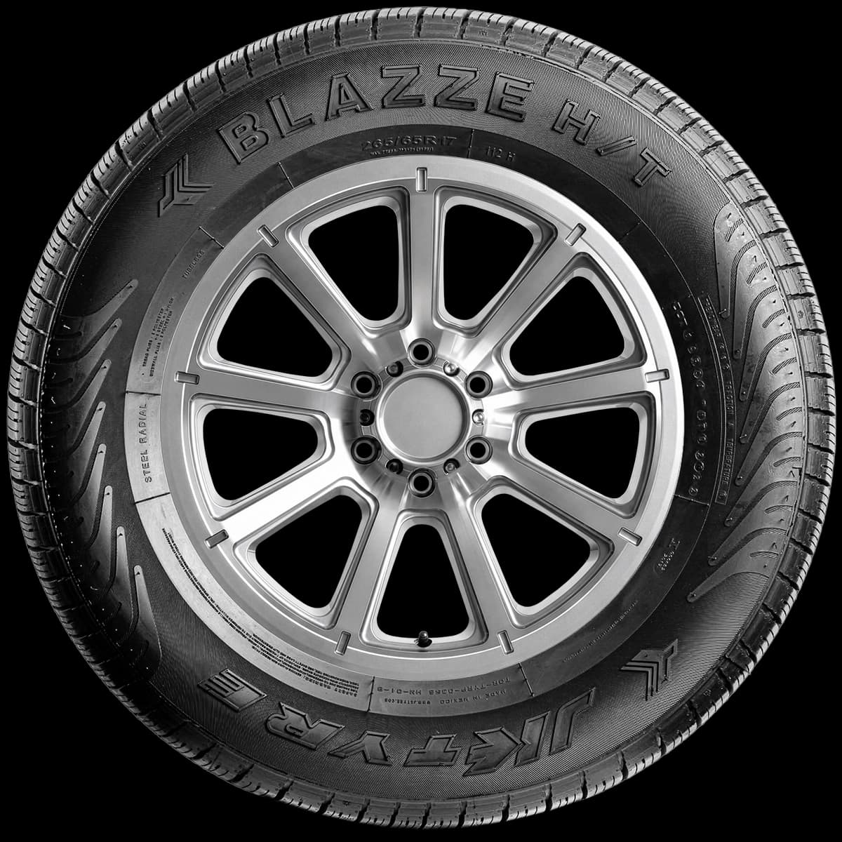 JKTyre Blazze HT 17" side tire