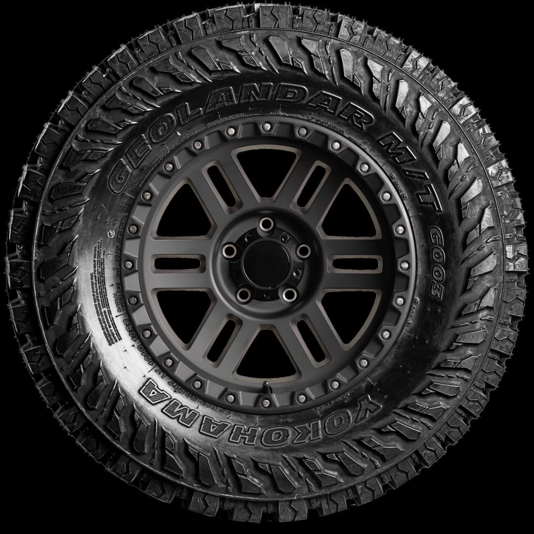 Yokohama Geolandar MT G003 17" side tire