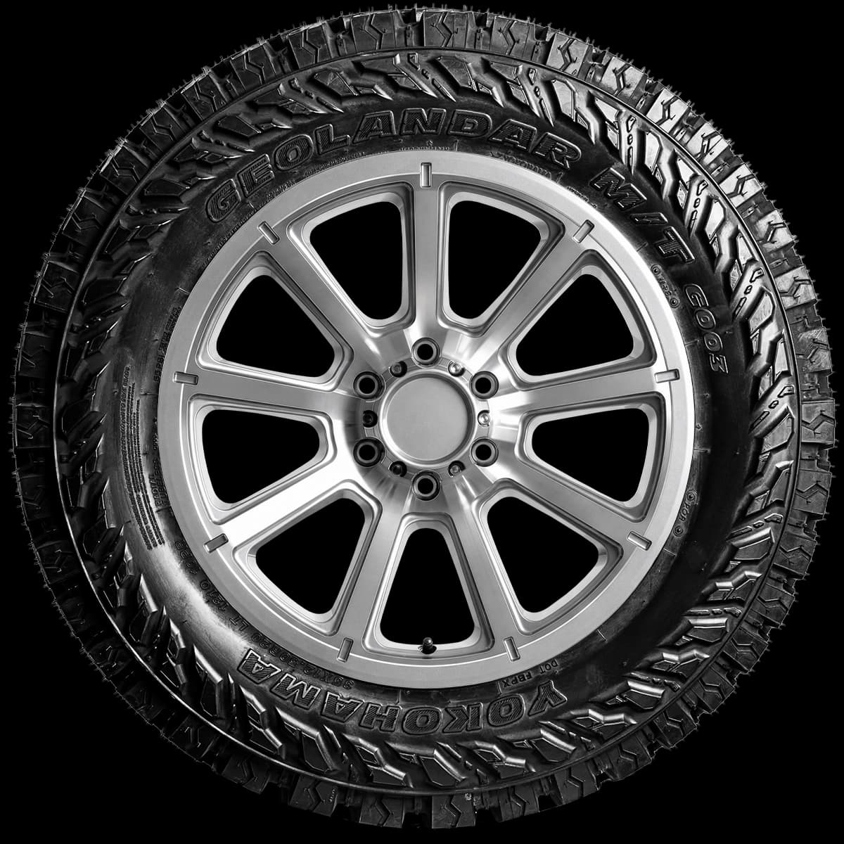 Yokohama Geolandar MT G003 20" side tire