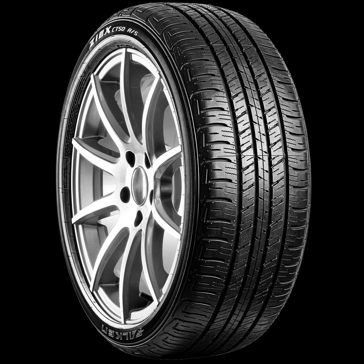 Falken Ziex CT50 A/S 20" angled tire