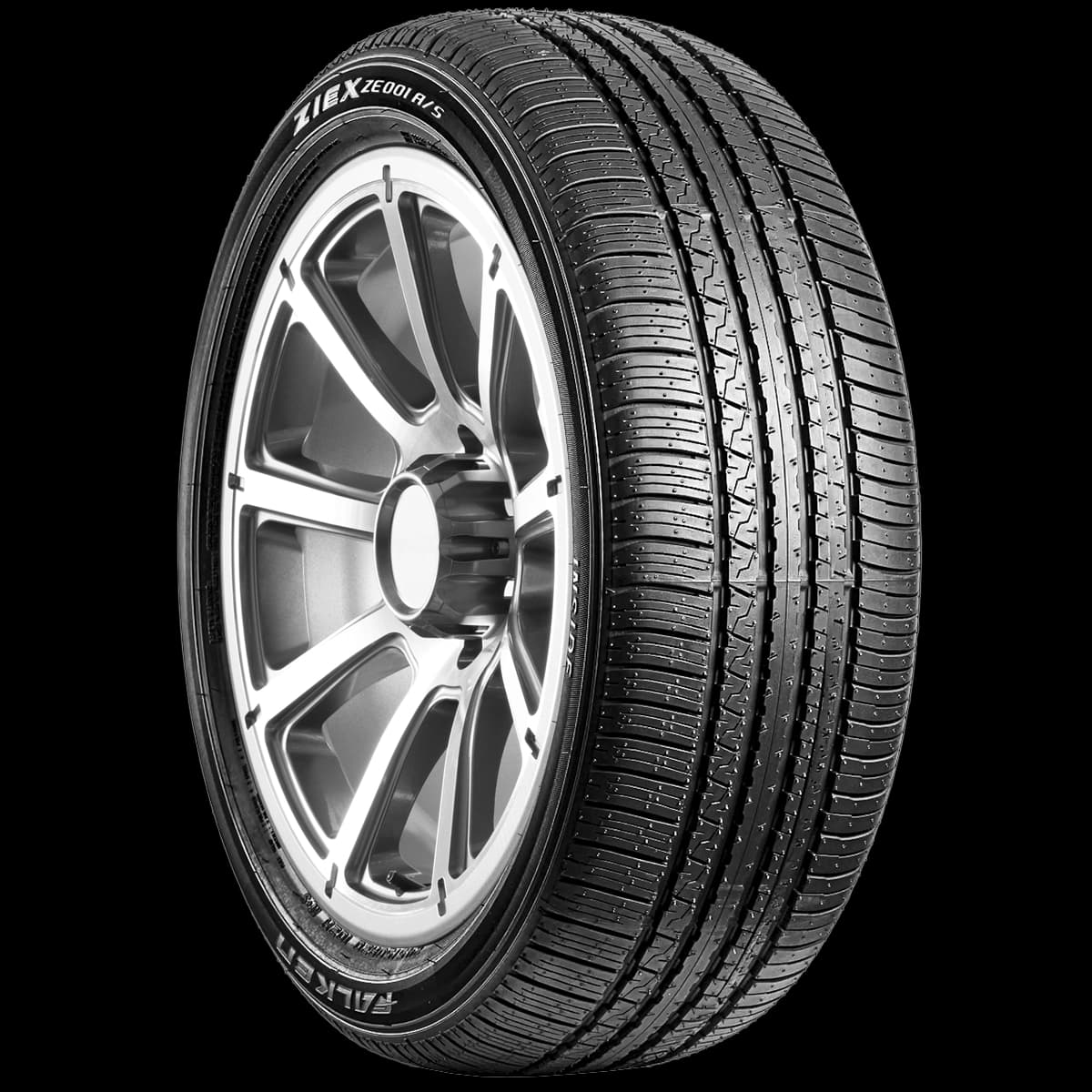 Falken Ziex ZE-001 AS 20" angled tire