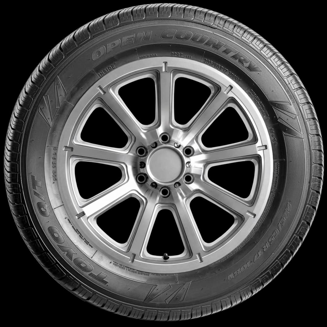 Toyo Open Country QT 17" side tire