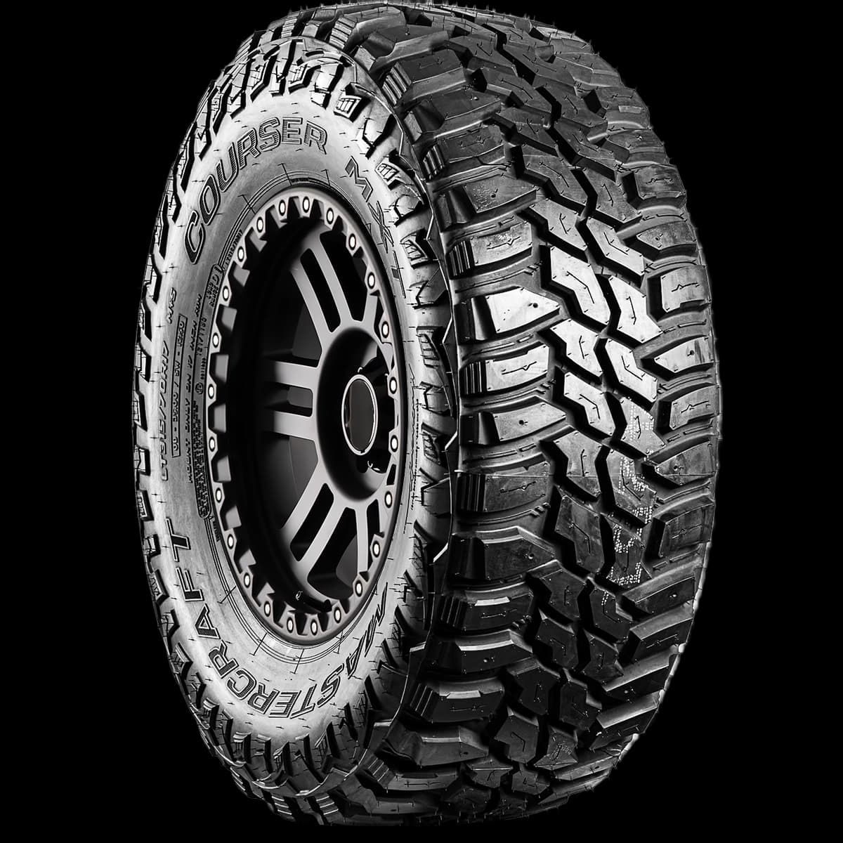 Mastercraft Courser MXT 17" angled tire
