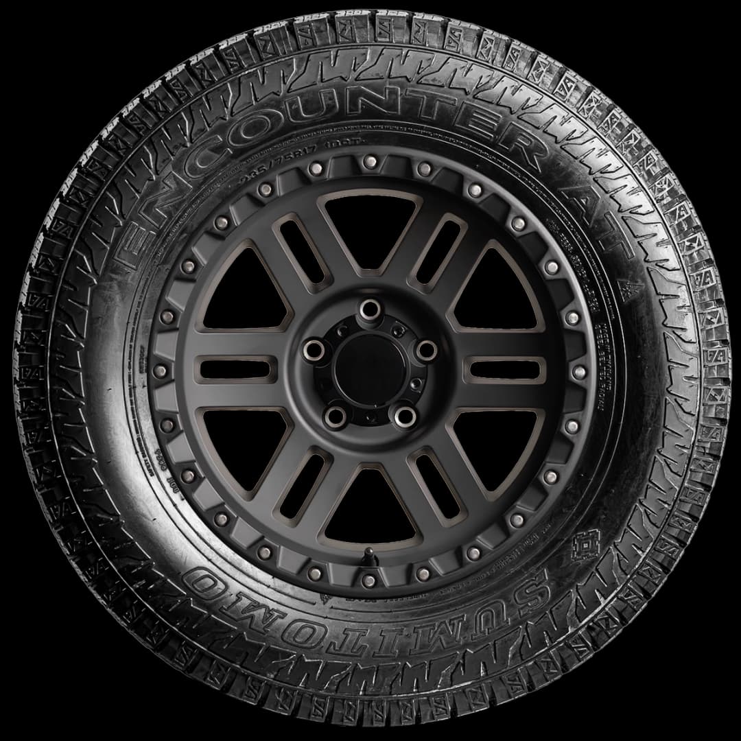 Sumitomo Encounter AT 17" side tire