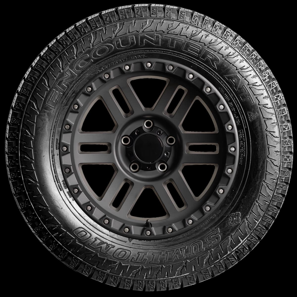 Sumitomo Encounter AT 17" side tire