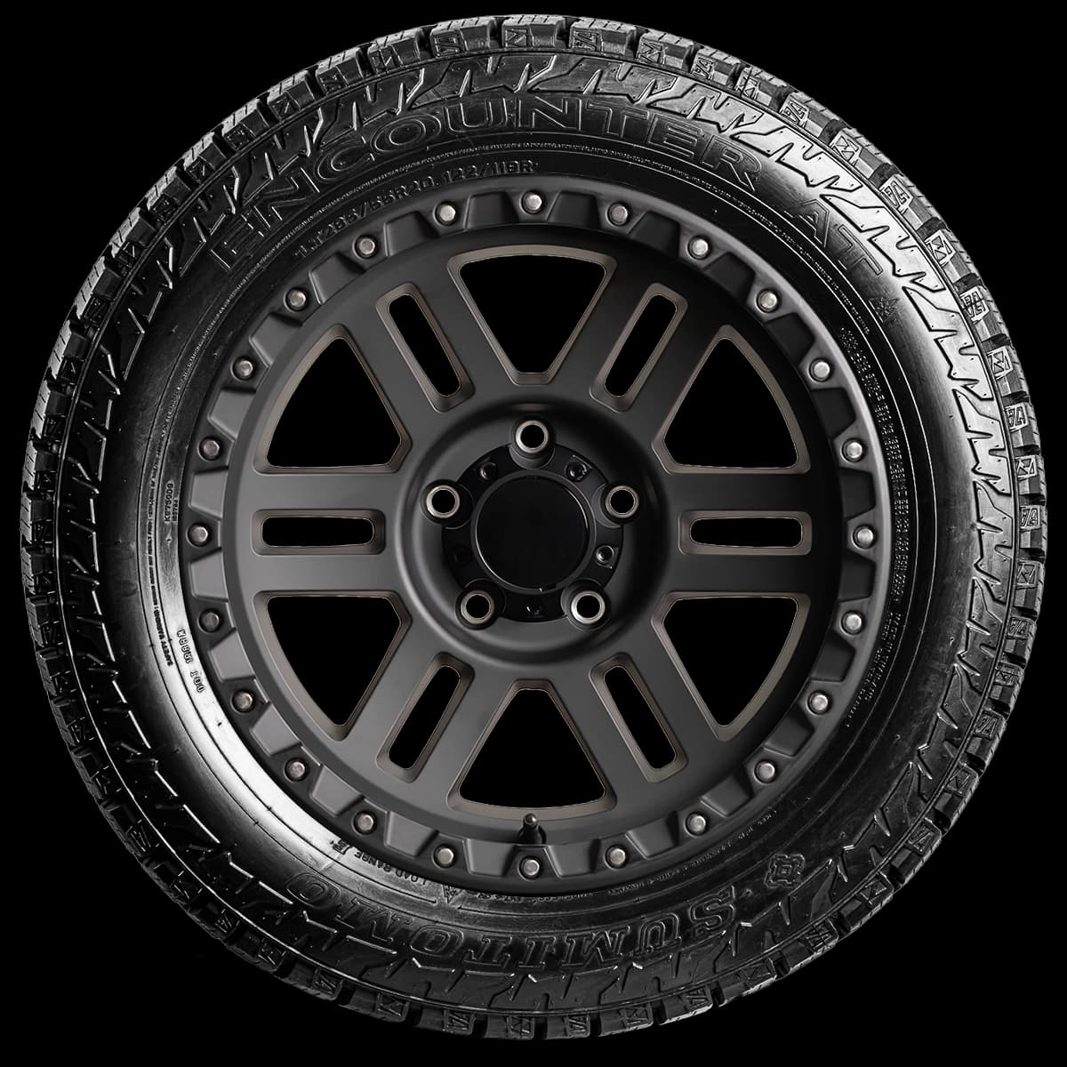 Sumitomo Encounter AT 20" side tire