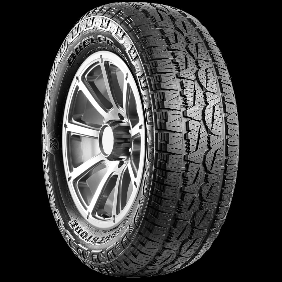 Bridgestone Dueler A/T Revo 3 17" angled tire