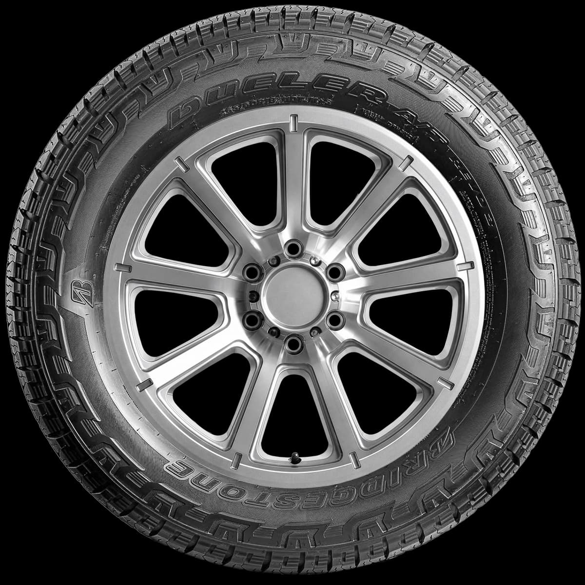 Bridgestone Dueler A/T Revo 3 17" side tire