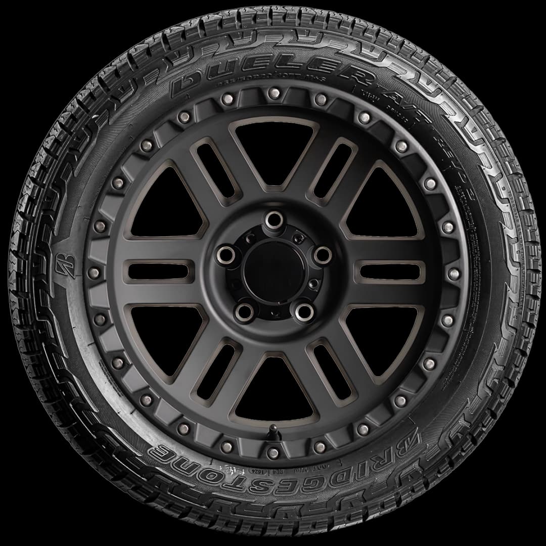 Bridgestone Dueler A/T Revo 3 20" side tire