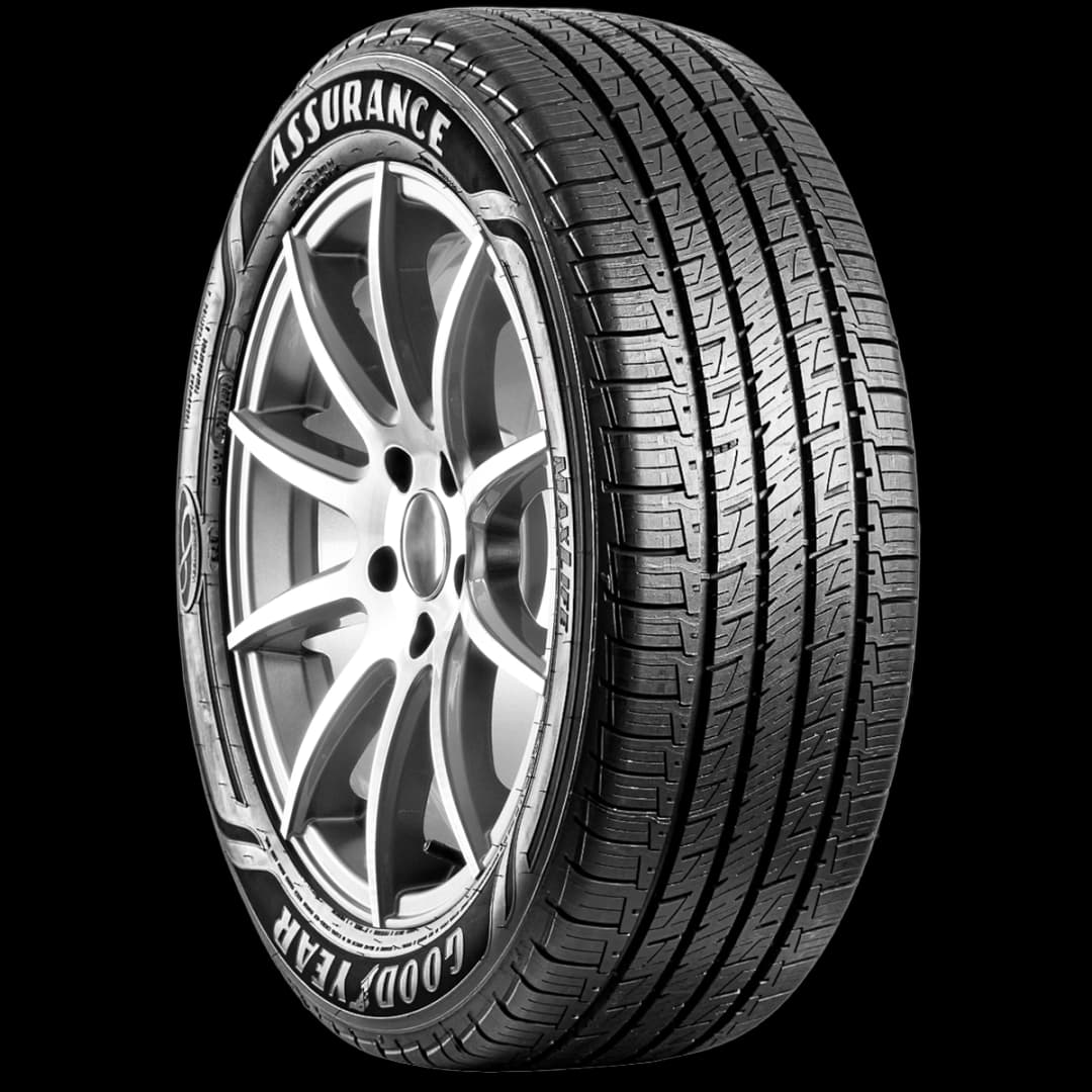 Goodyear Assurance Maxlife 17" angled tire