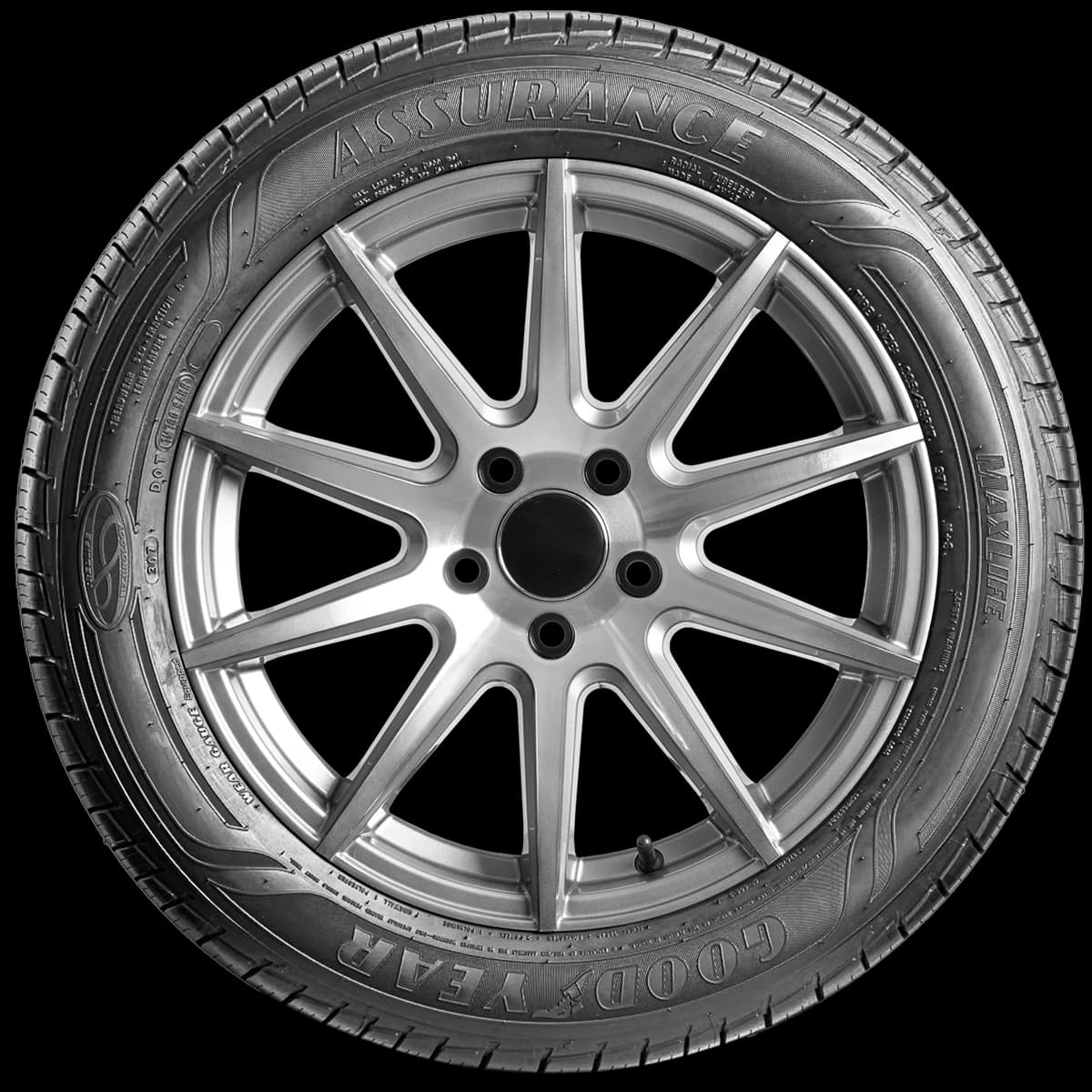 Goodyear Assurance Maxlife 17" side tire