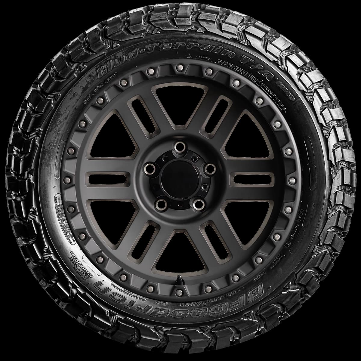 BFGoodrich Mud Terrain TA KM3 20" side tire
