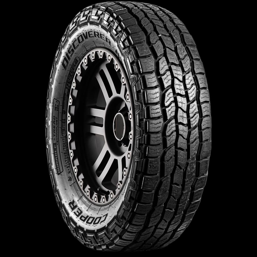 Cooper Discoverer AT3 LT 17" angled tire