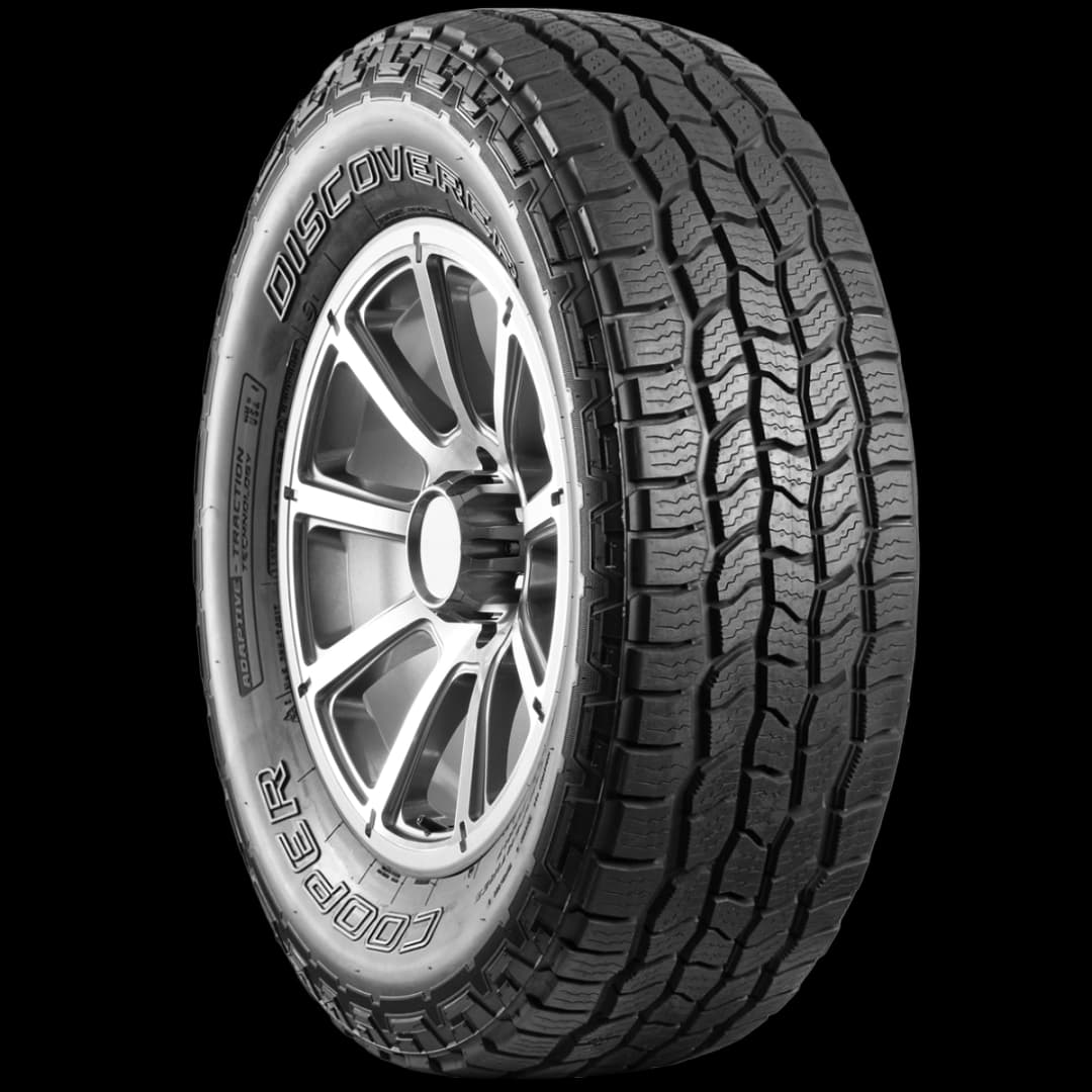 Cooper Discoverer AT3 LT 17" angled tire