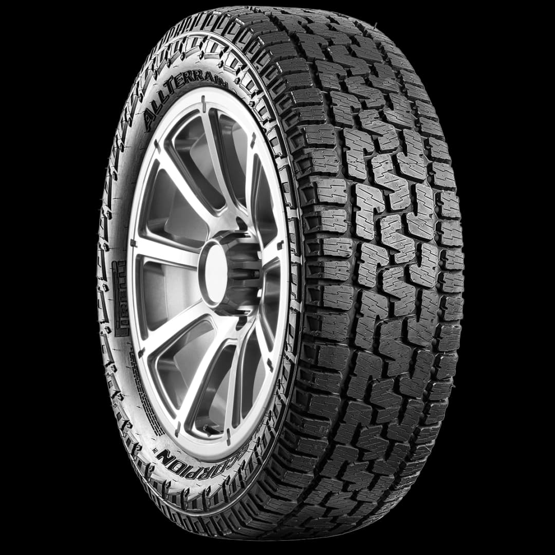Pirelli Scorpion A/T Plus 20" angled tire