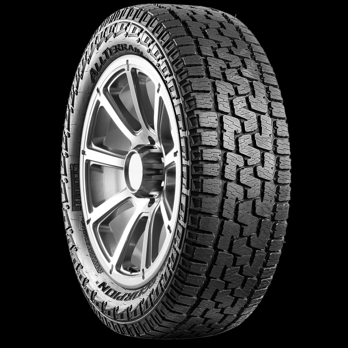Pirelli Scorpion A/T Plus 20" angled tire