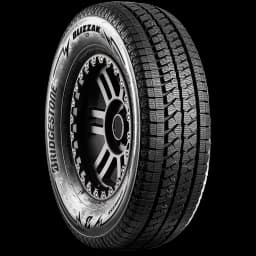Bridgestone Blizzak LT 17" angled tire
