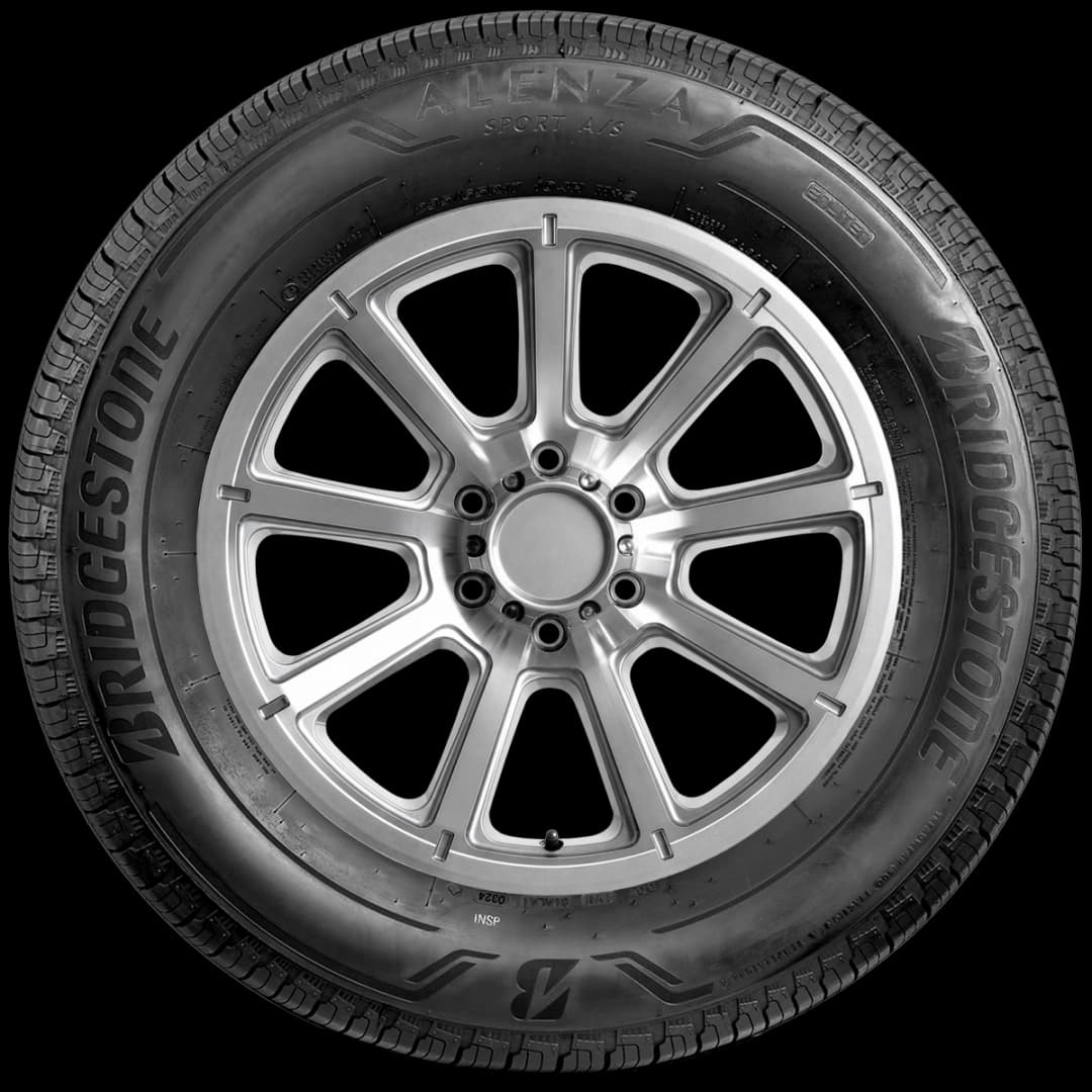 Bridgestone Alenza Sport AS 17" side tire