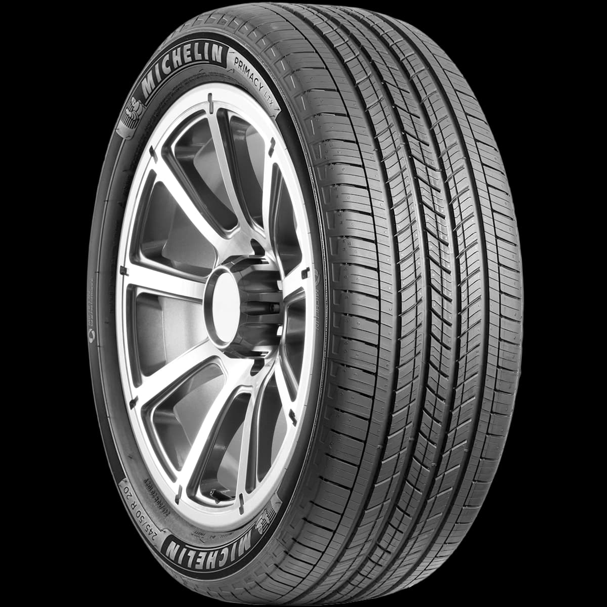Michelin Primacy LTX 20" angled tire
