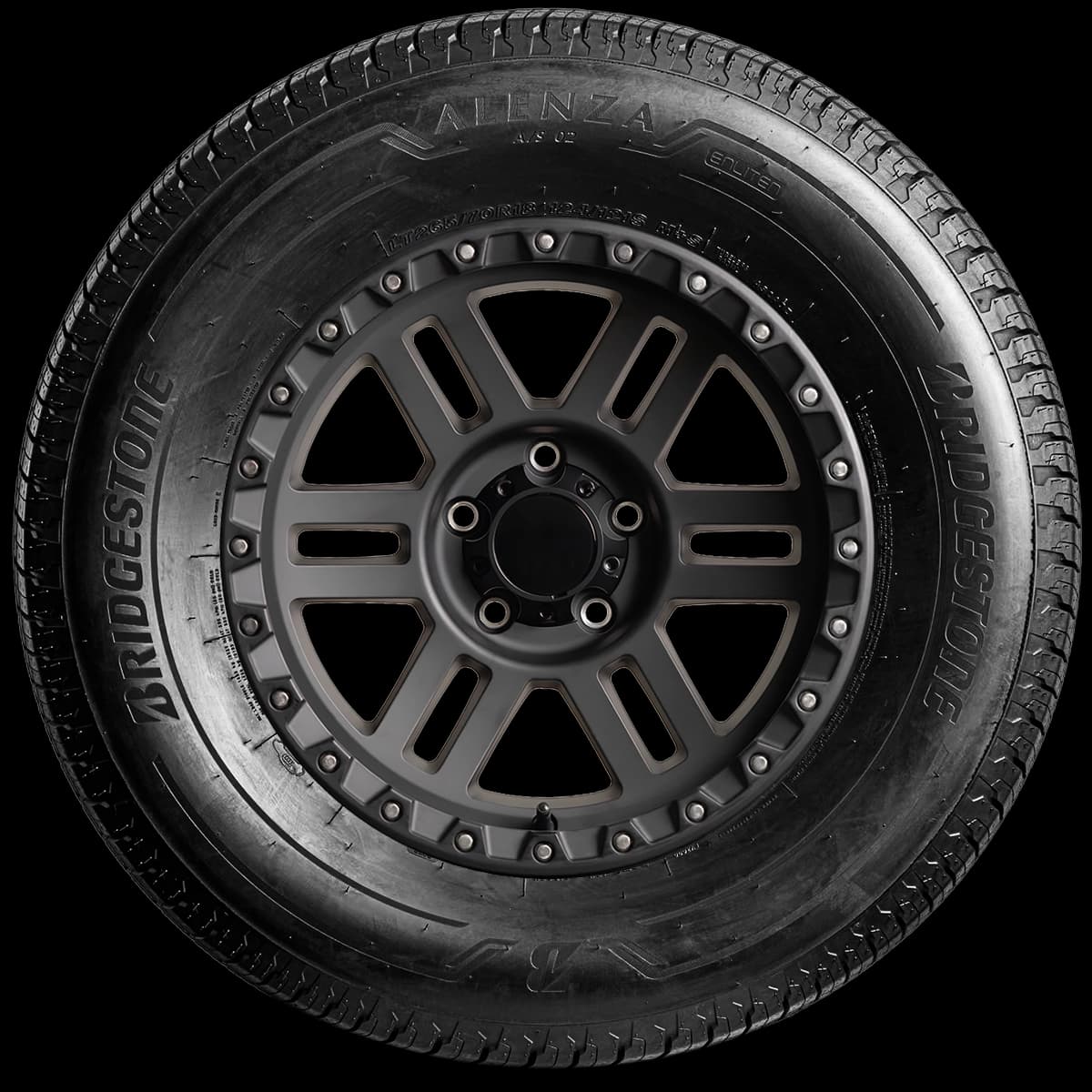 Bridgestone Alenza AS 02 17" side tire