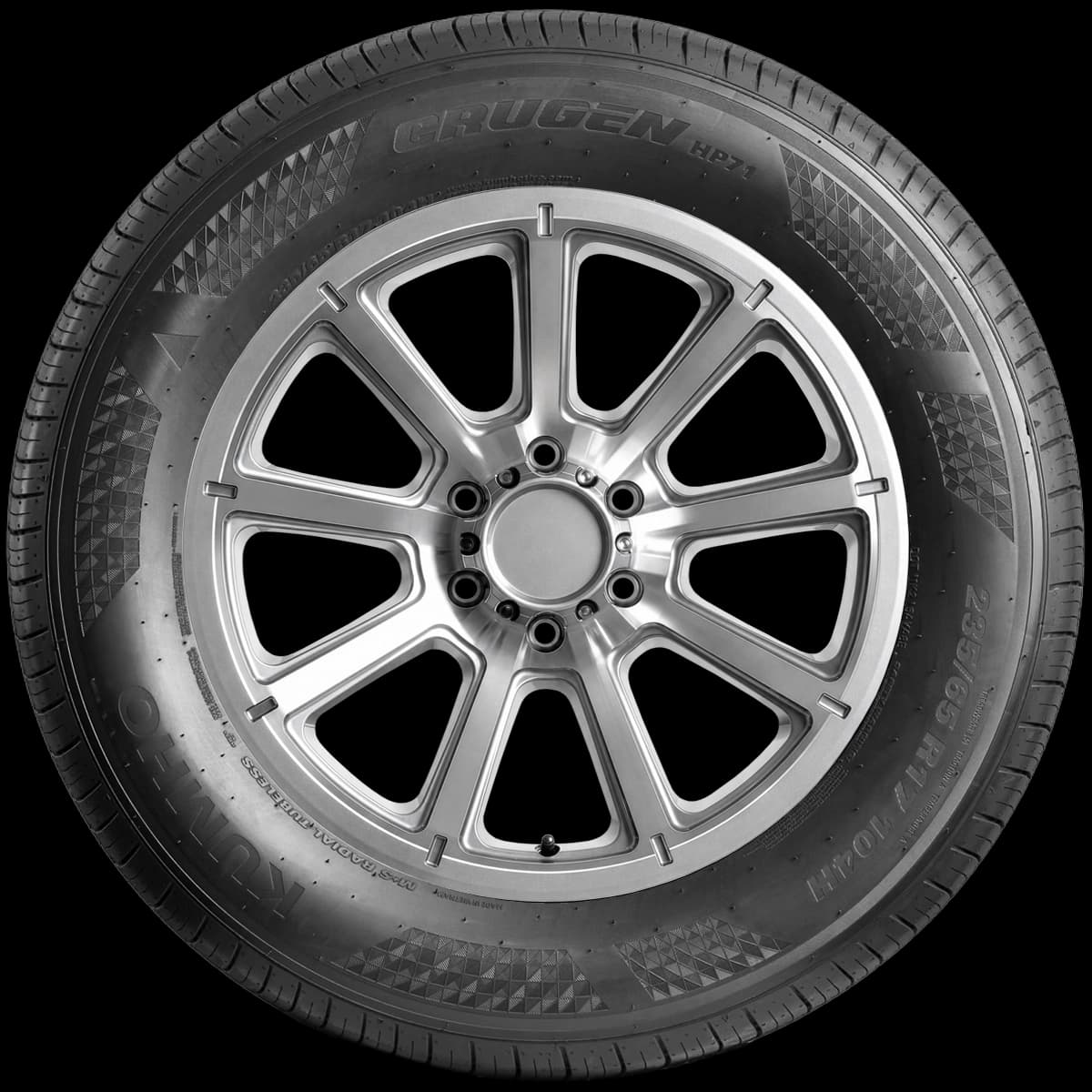 Kumho Crugen HP71 17" side tire