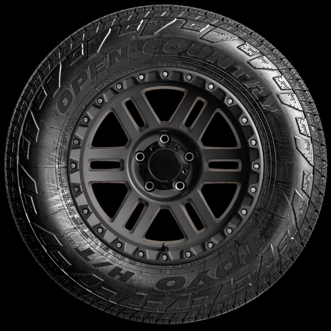 Toyo Open Country H/T II 17" side tire
